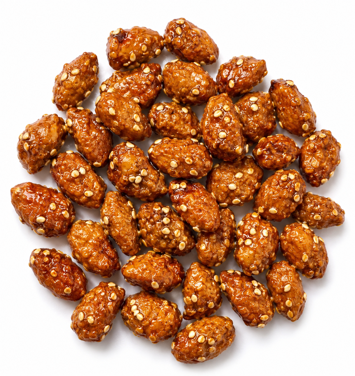 Honey Sesame Almonds