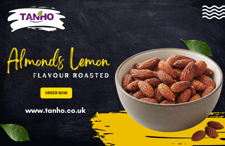 Almonds Lemon Flavour Roasted