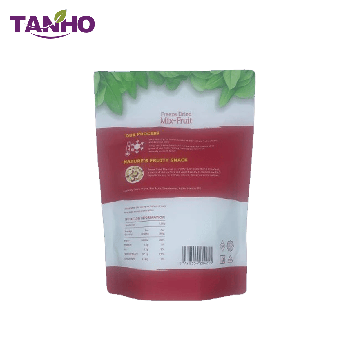 TANHO Dried Fruits Freeze Dried Mixed Fruits 100g Freeze Dried Mixed Fruits 100g | Buy Online UK