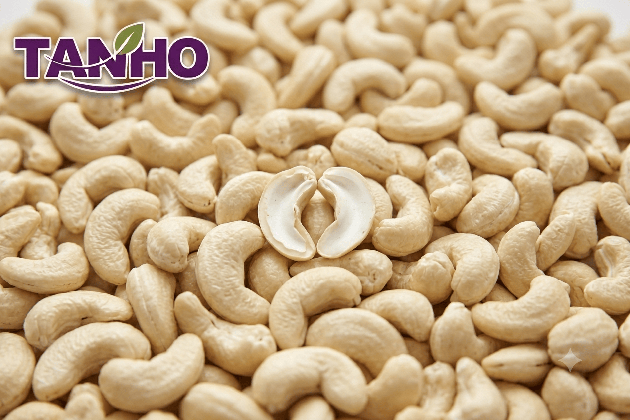 TANHO Nuts & Seeds Raw Cashew Nuts Large 22.68kg | WW240 Raw Cashew Nuts Large 22.68kg | WW240